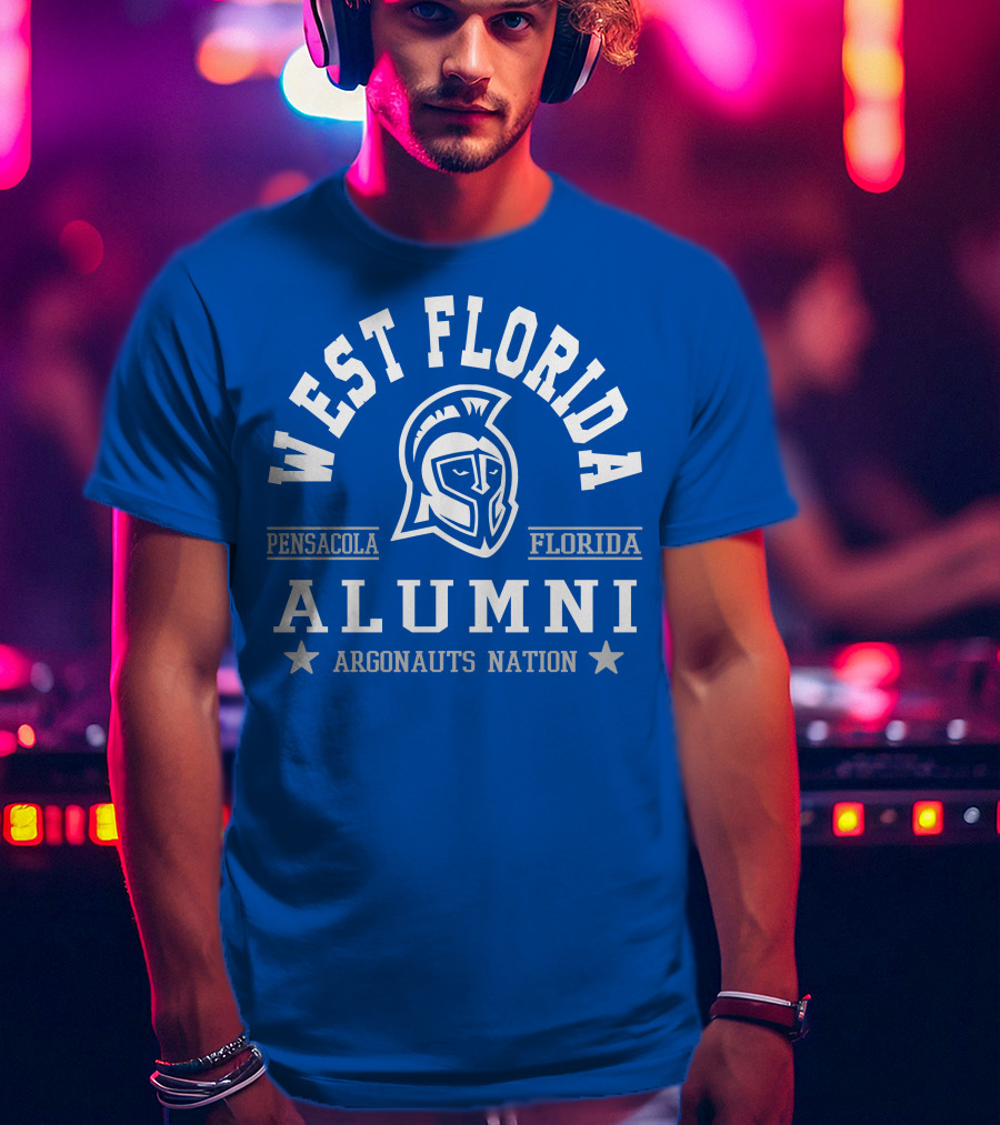 West Florida Alumni Argonauts Nation Pensacola T-Shirt