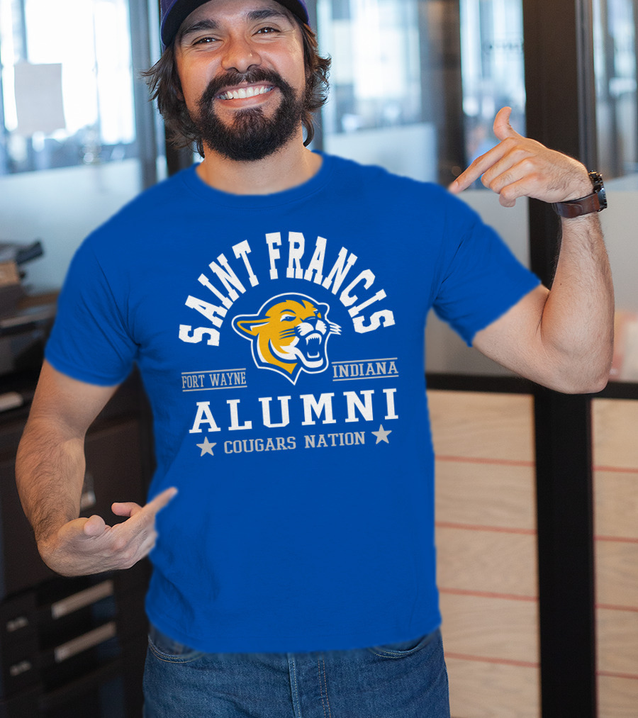 Saint Francis Fort Wayne Indiana Alumni Cougars Nation T-Shirt
