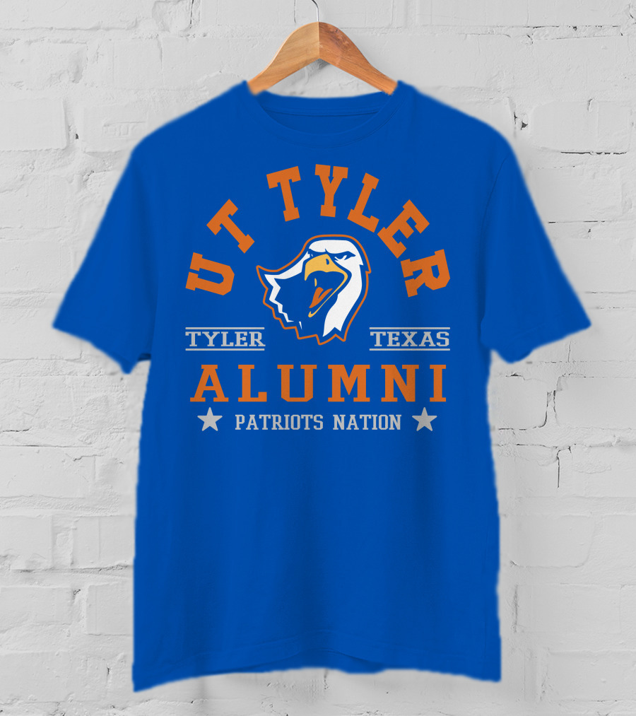 UT Tyler Alumni Patriots Nation Tyler Texas T-Shirt