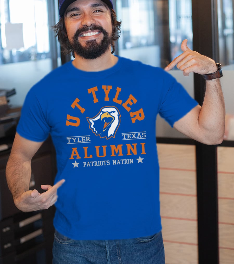 UT Tyler Alumni Patriots Nation Tyler Texas T-Shirt
