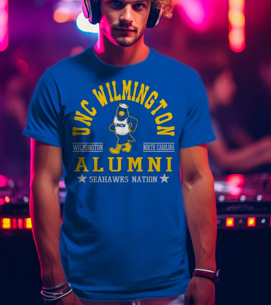 UNC Wilmington Alumni Seahawks Nation Wilmington North Carolina T-Shirt