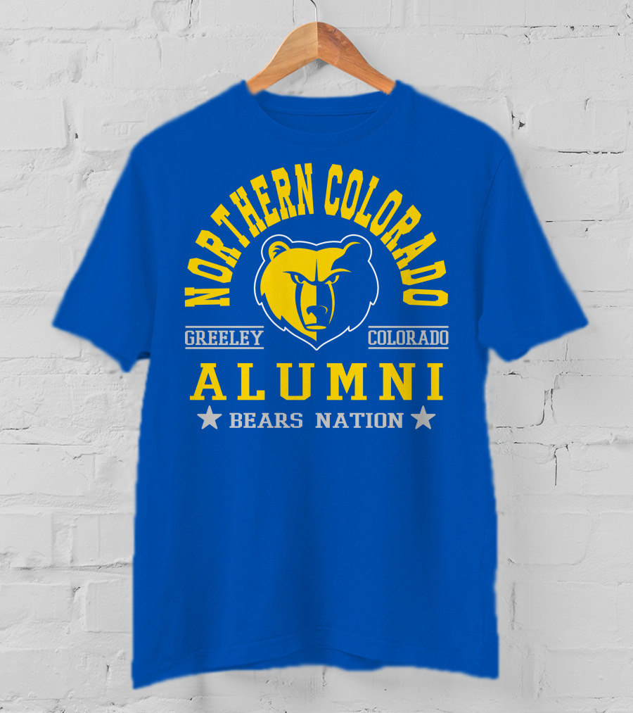 Northern Colorado Alumni Bears Nation Greeley Colorado T-Shirt