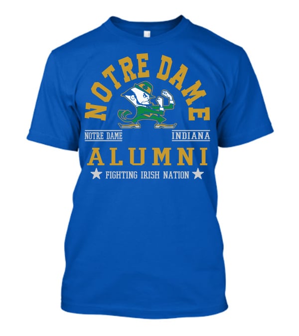 Notre Dame Indiana Alumni Fighting Irish Nation T-Shirt