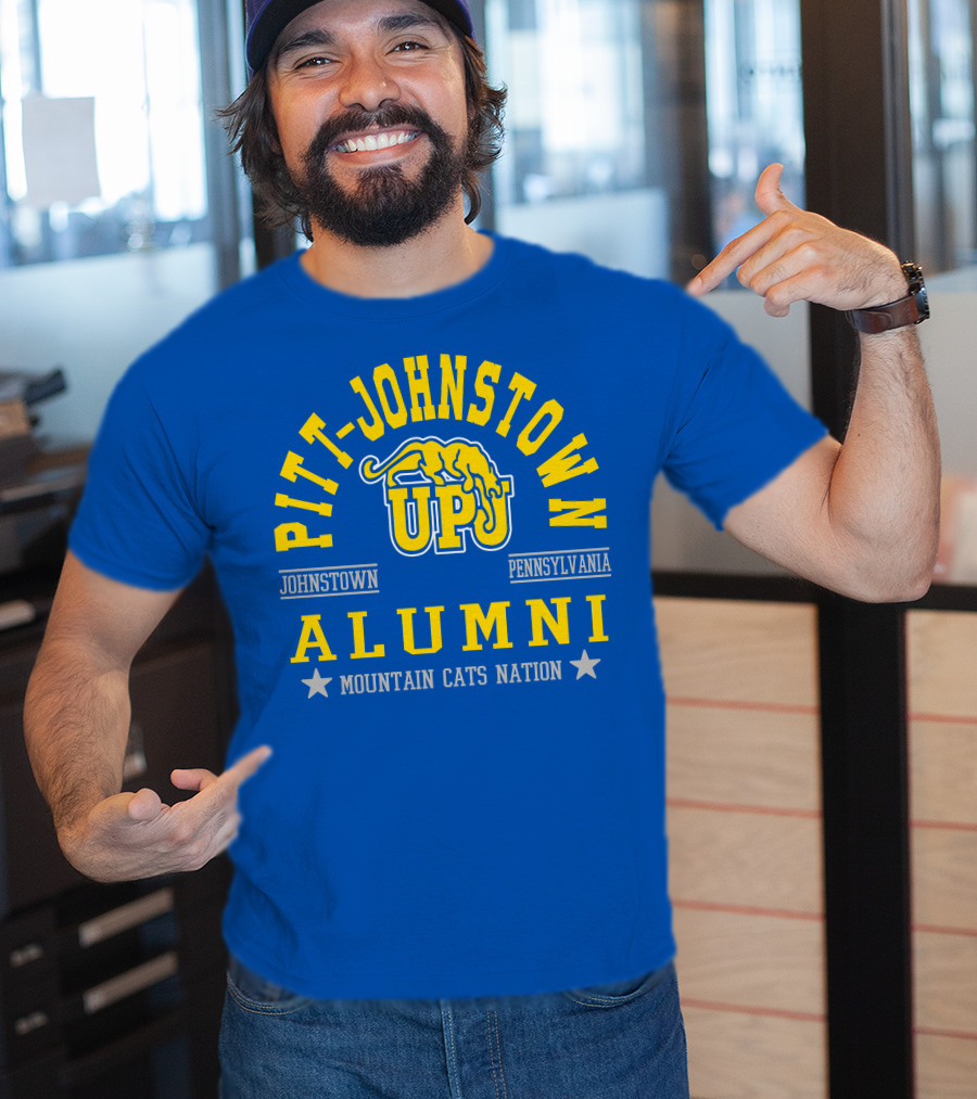 Pitt-Johnstown UPJ Alumni Mountain Cats Nation Johnstown Pennsylvania T-Shirt