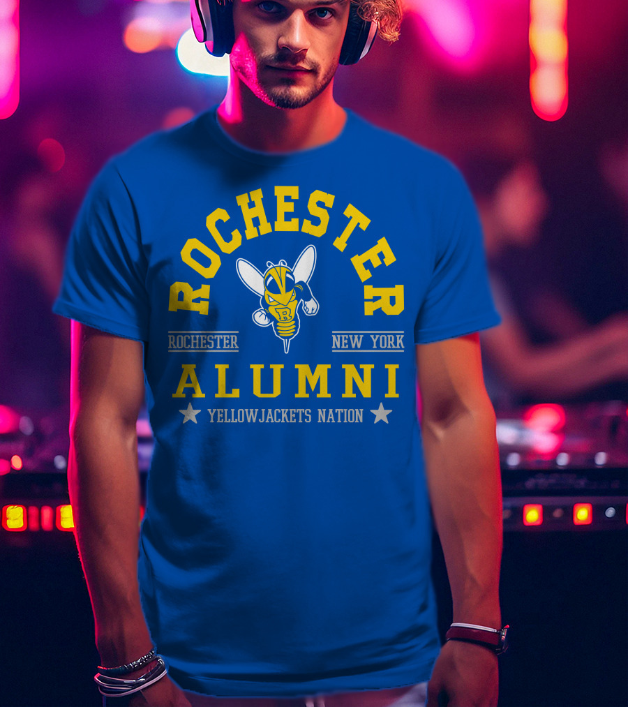 Rochester Alumni New York Yellowjackets Nation T-Shirt