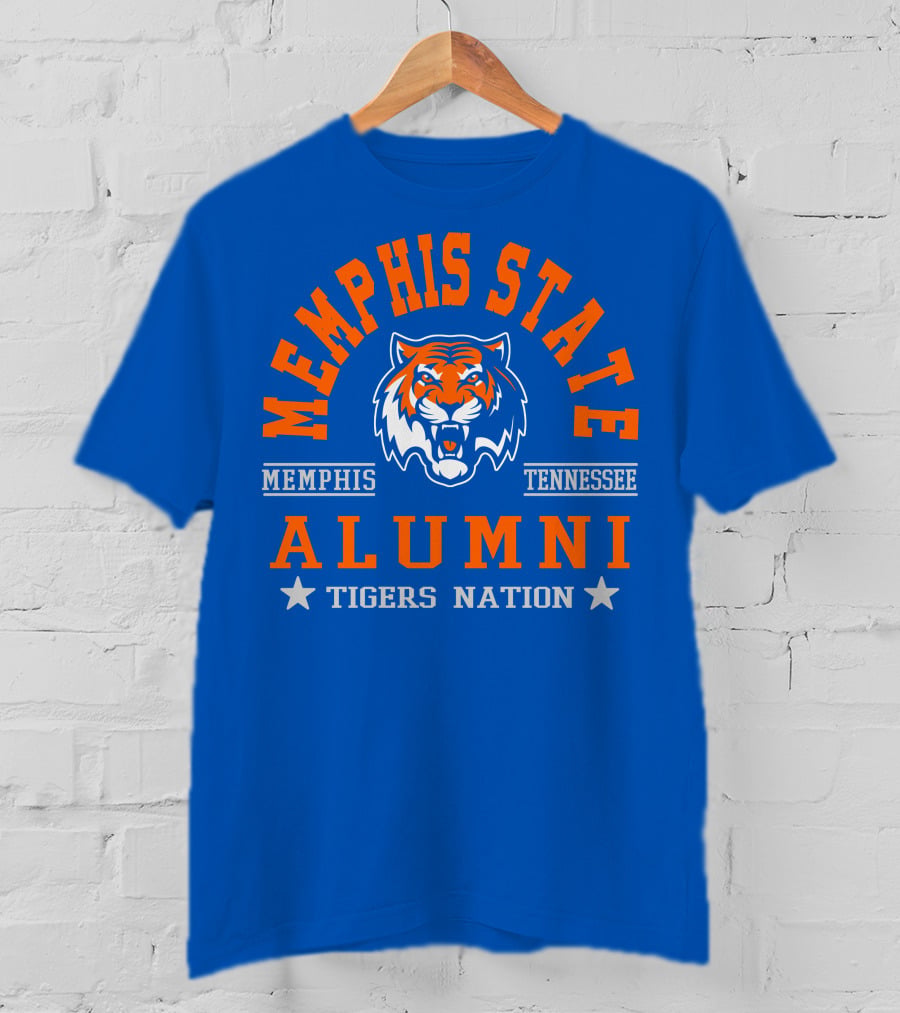 Memphis State Alumni Tigers Nation Memphis Tennessee T-Shirt