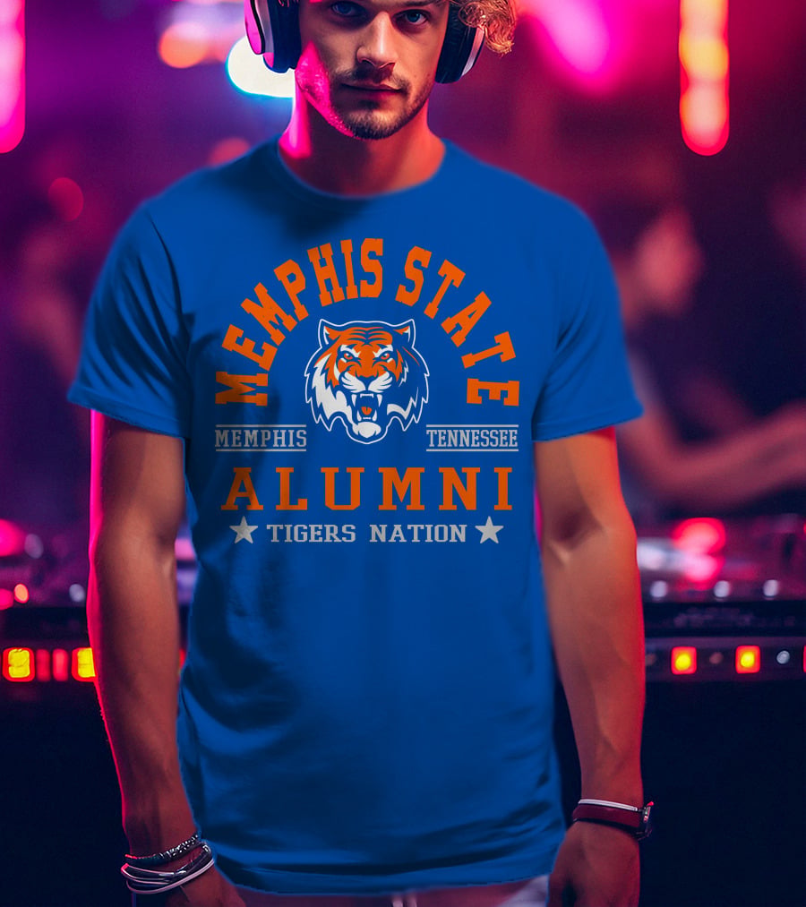Memphis State Alumni Tigers Nation Memphis Tennessee T-Shirt