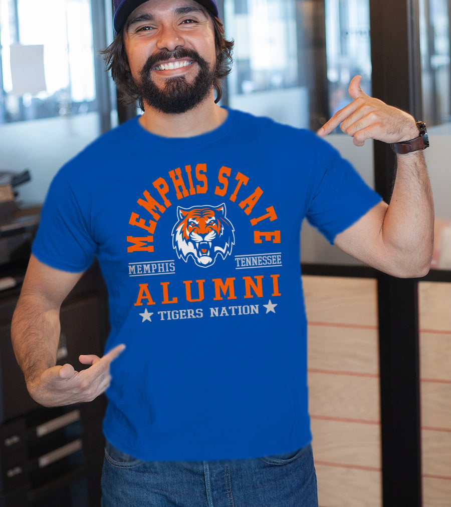 Memphis State Alumni Tigers Nation Memphis Tennessee T-Shirt