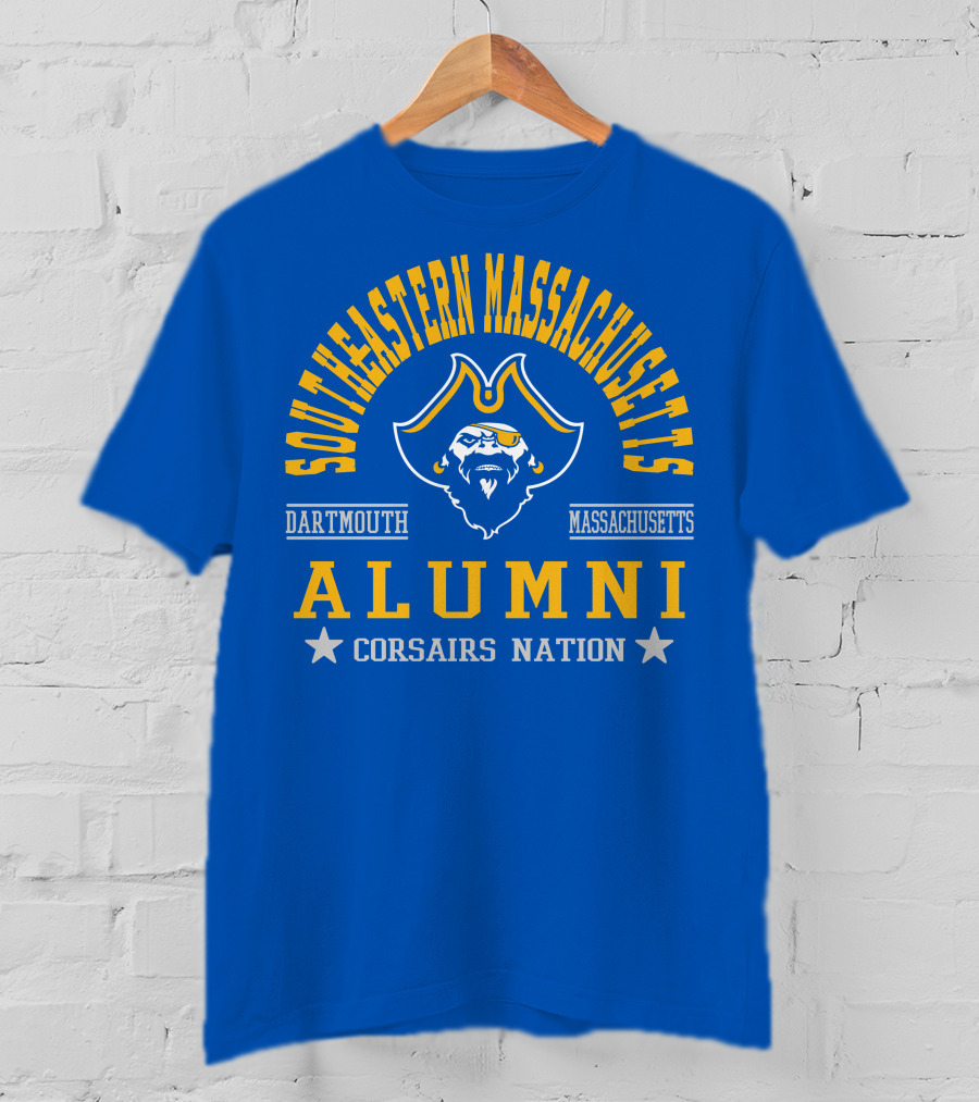 Southeastern Massachusetts Dartmouth Alumni Corsairs Nation T-Shirt