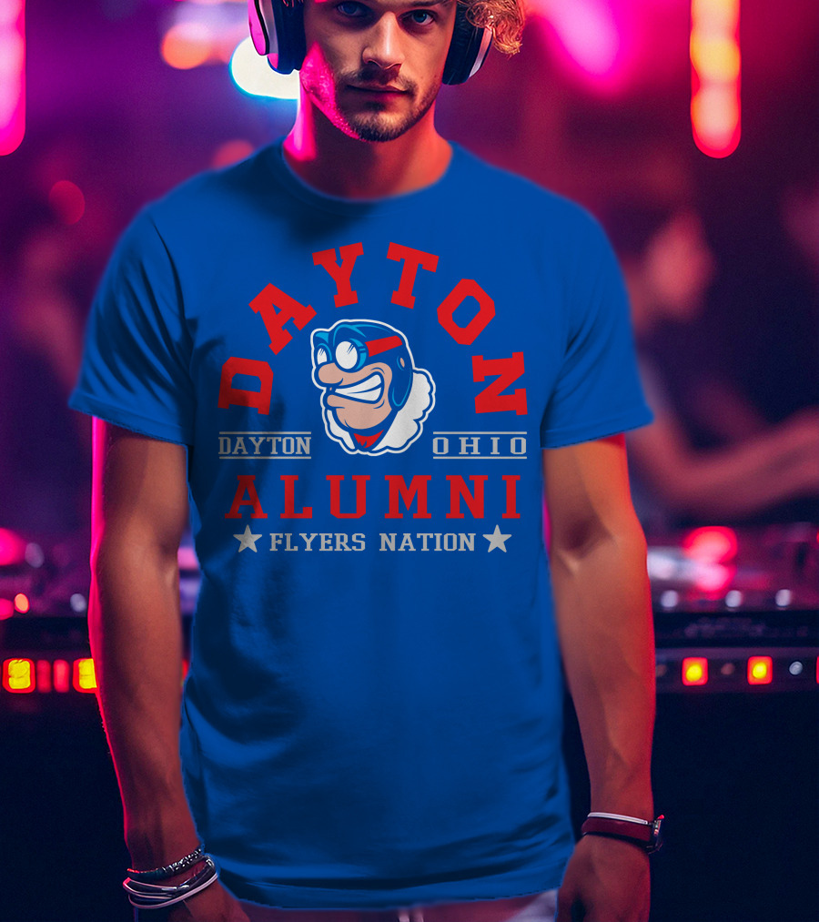 Dayton Ohio Alumni Flyers Nation T-Shirt