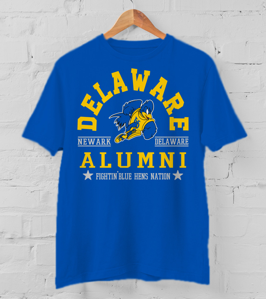 Delaware Newark Alumni Fightin' Blue Hens Nation T-Shirt