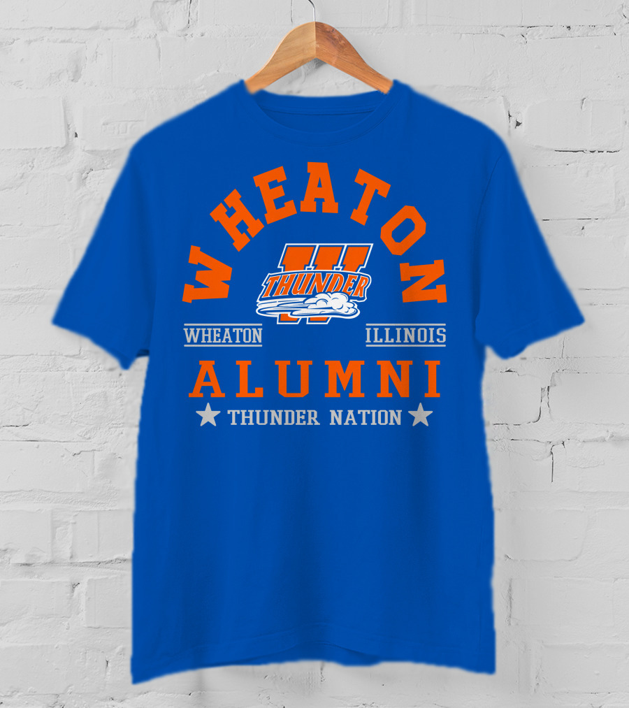 Wheaton Illinois Thunder Alumni Nation T-Shirt