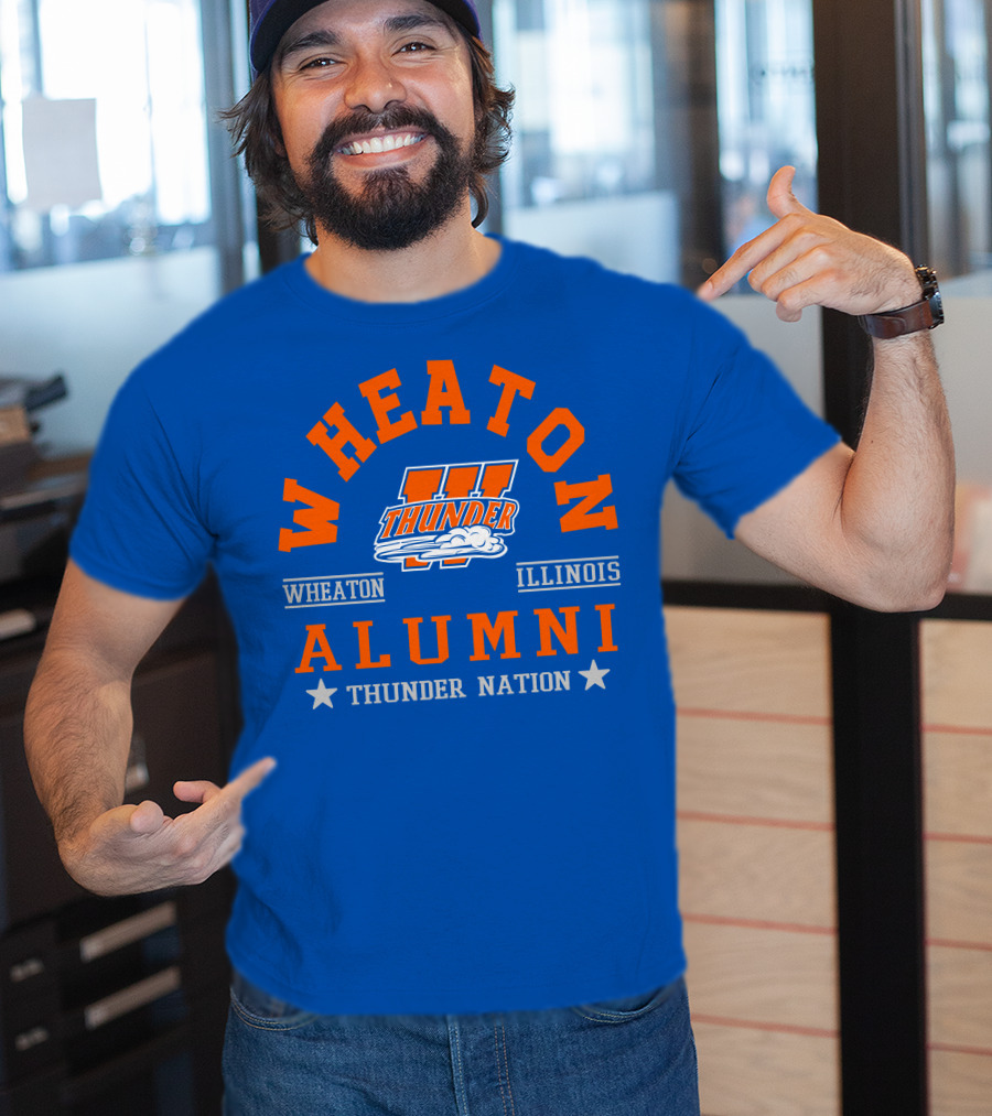 Wheaton Illinois Thunder Alumni Nation T-Shirt