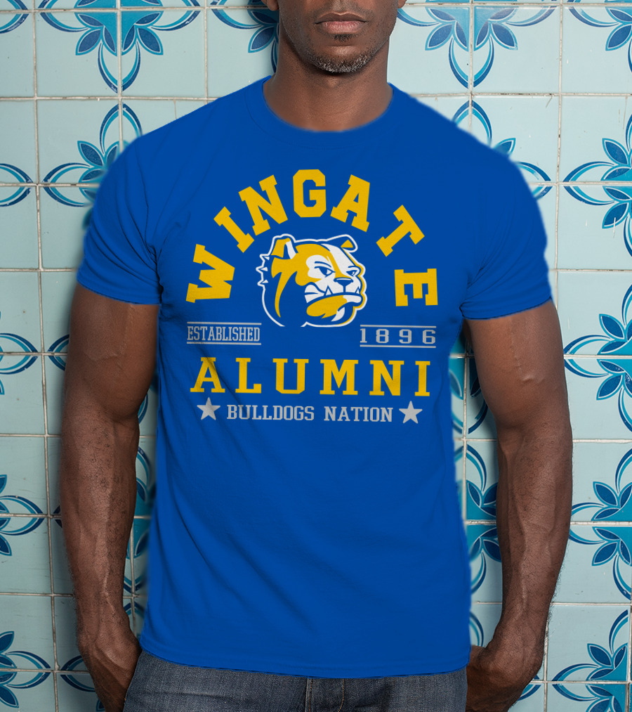 Wingate Established 1896 Alumni Bulldogs Nation T-Shirt