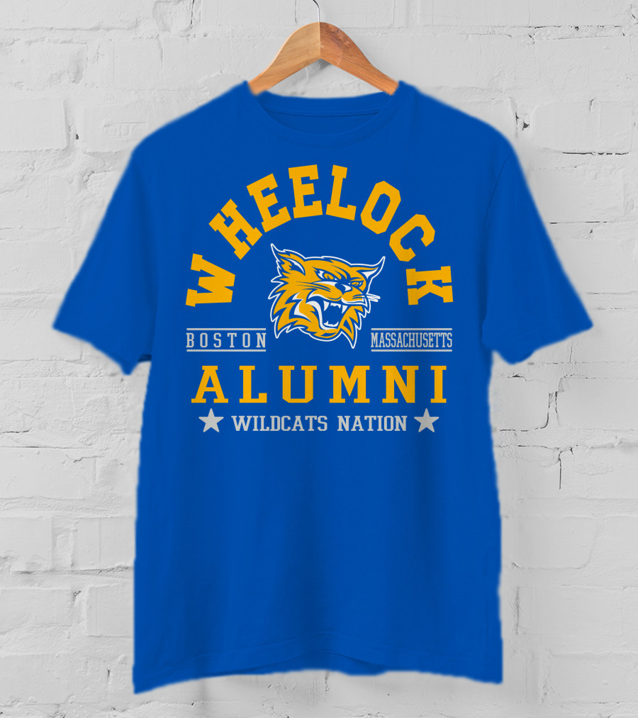 Wheelock College Boston Massachusetts Alumni Wildcats Nation T-Shirt