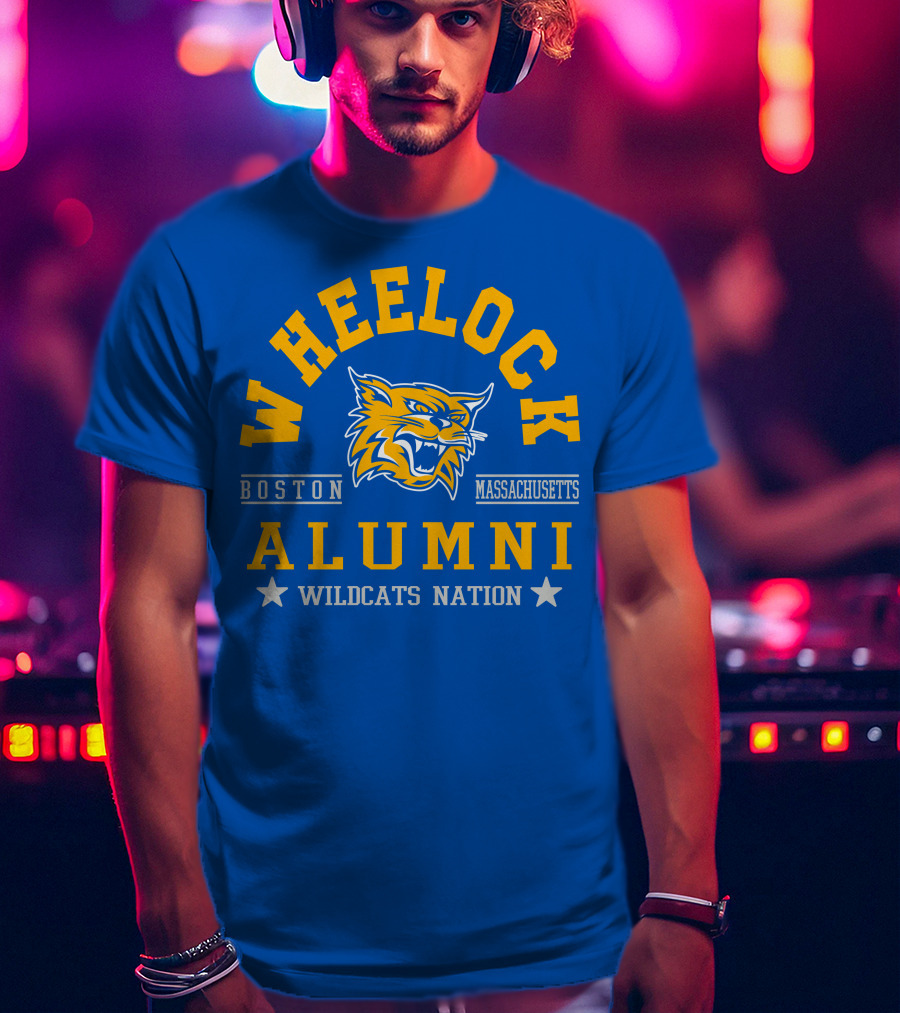Wheelock College Boston Massachusetts Alumni Wildcats Nation T-Shirt