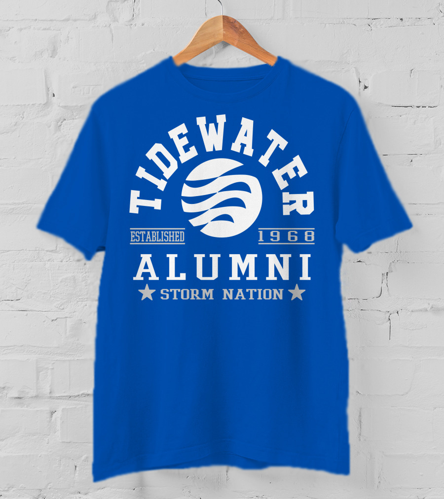 Tidewater Alumni Storm Nation Established 1968 T-Shirt
