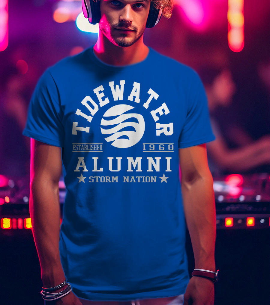 Tidewater Alumni Storm Nation Established 1968 T-Shirt