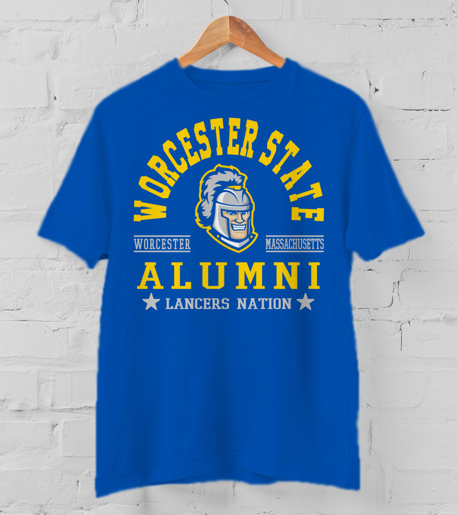 Worcester State Alumni Lancers Nation Massachusetts T-Shirt
