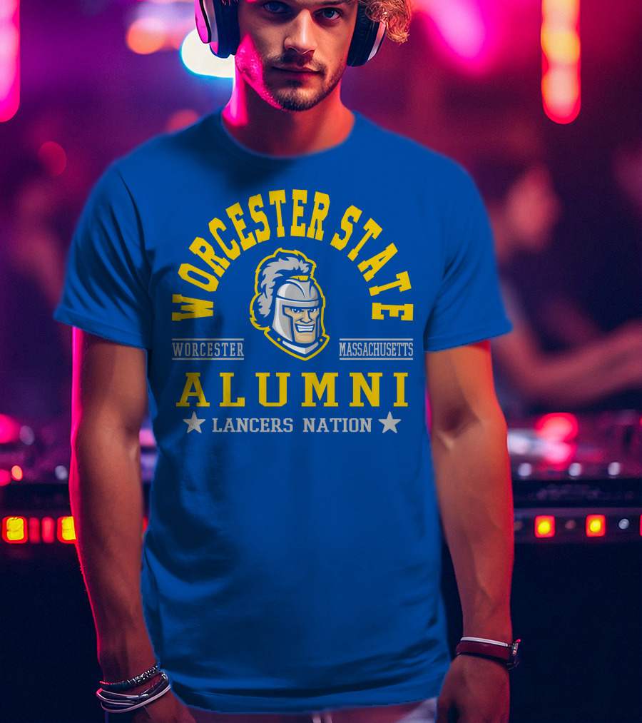 Worcester State Alumni Lancers Nation Massachusetts T-Shirt