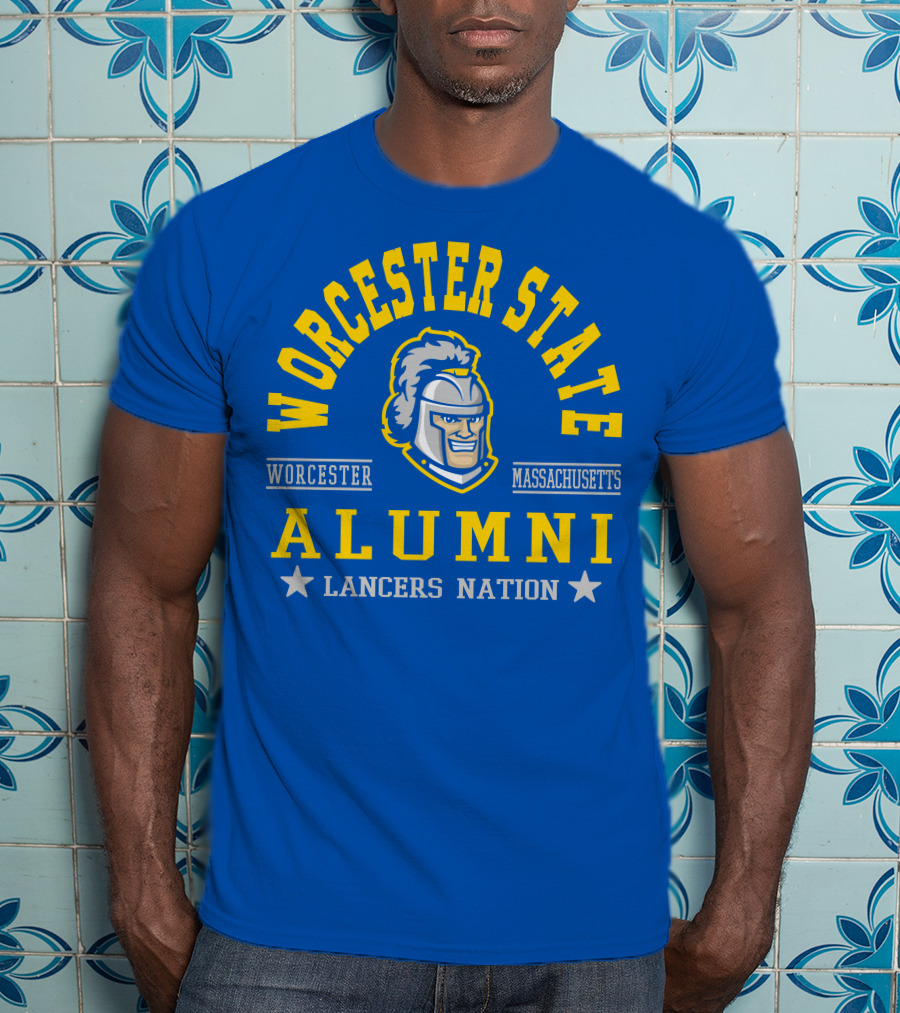Worcester State Alumni Lancers Nation Massachusetts T-Shirt