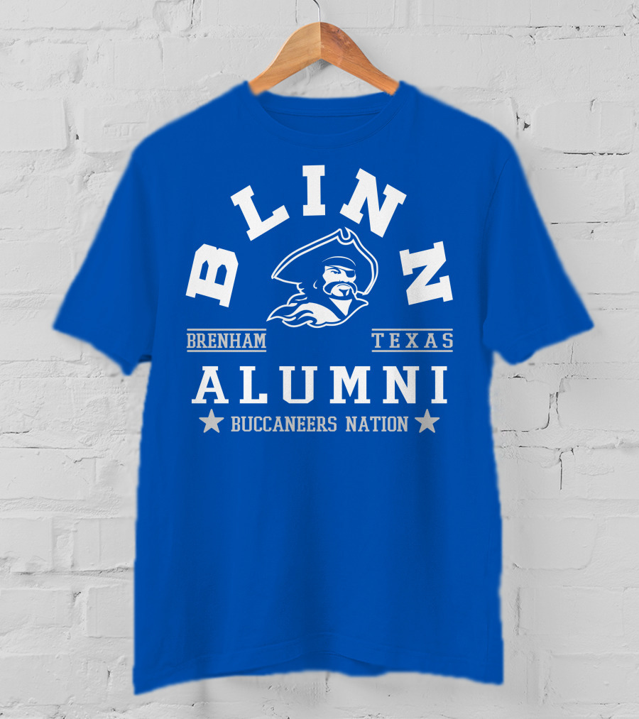 Blinn Brenham Texas Alumni Buccaneers Nation T-Shirt