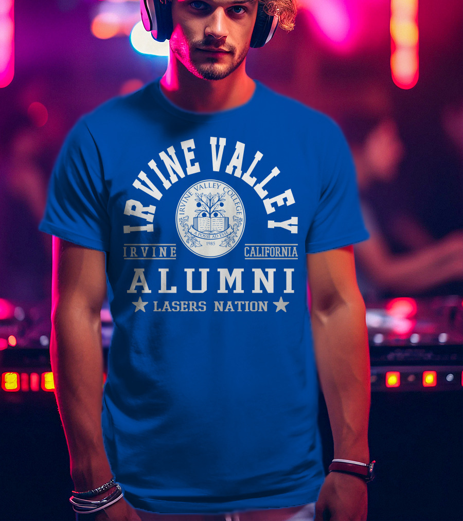 Irvine Valley College Alumni Lasers Nation Irvine California 1985 T-Shirt