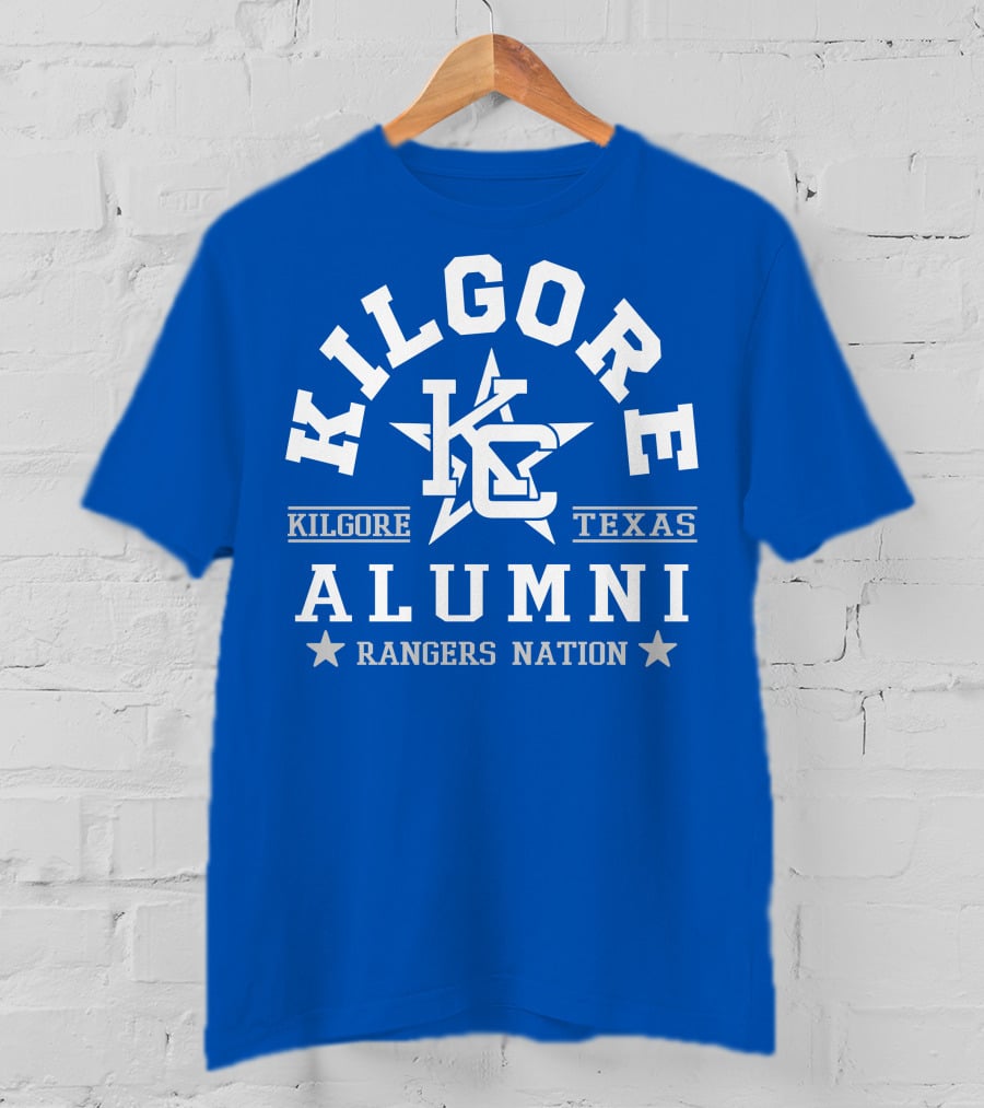 Kilgore Texas KC Alumni Rangers Nation T-Shirt