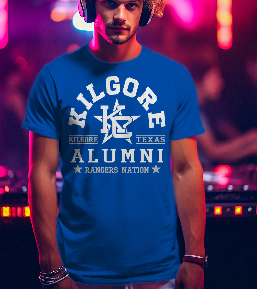 Kilgore Texas KC Alumni Rangers Nation T-Shirt