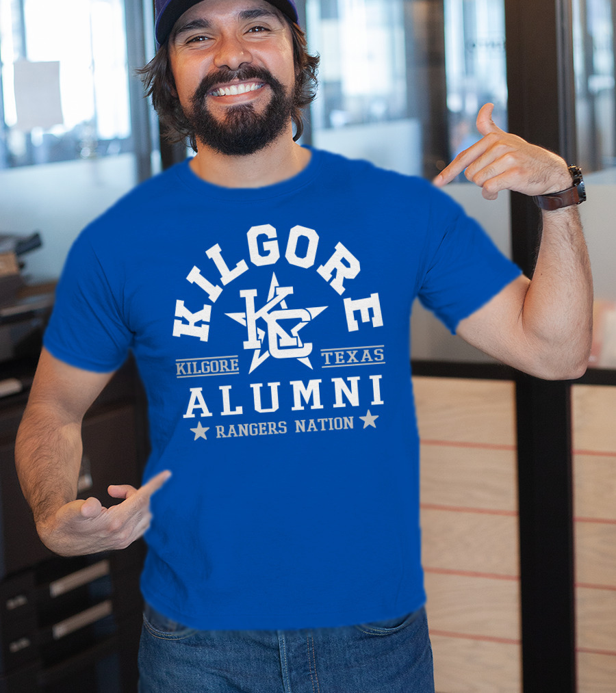 Kilgore Texas KC Alumni Rangers Nation T-Shirt