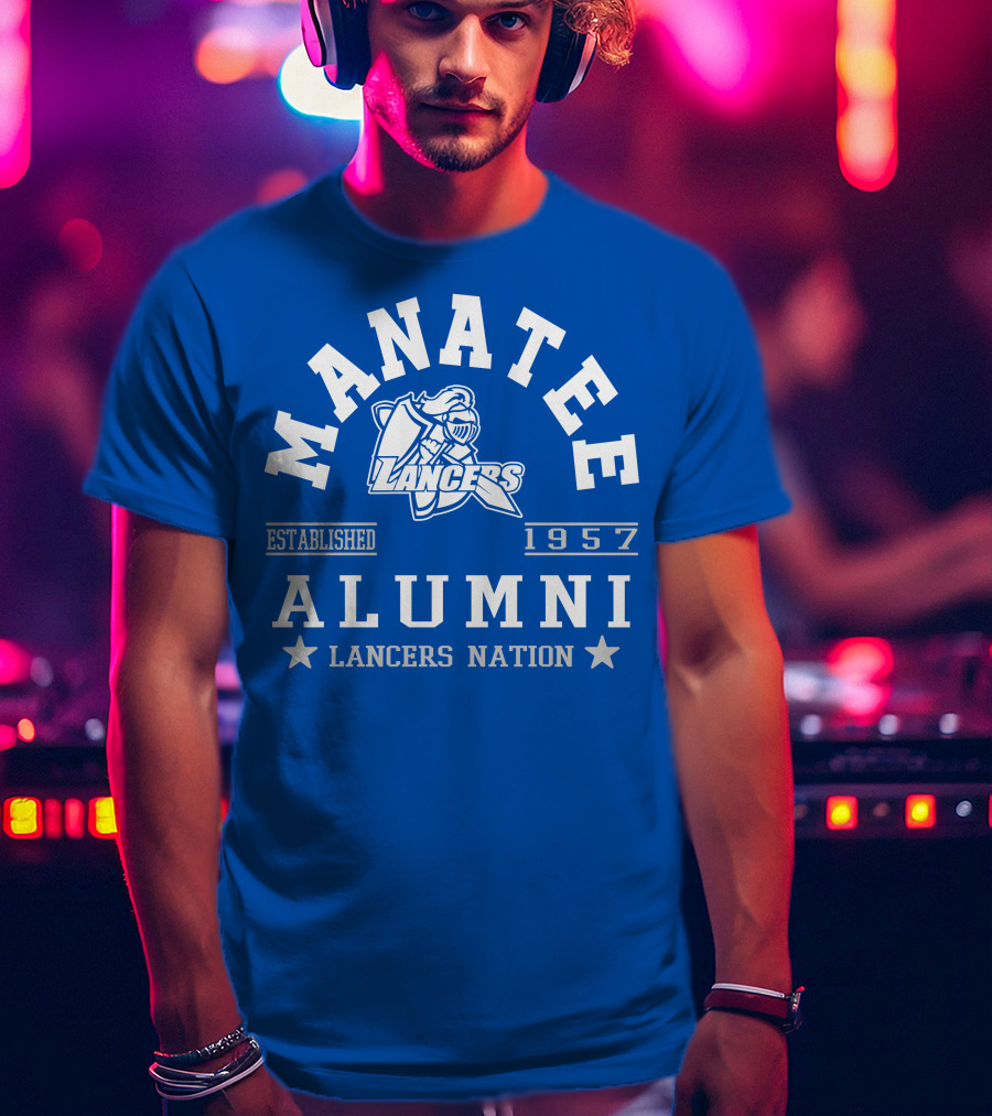Manatee Alumni Established 1957 Lancers Nation T-Shirt