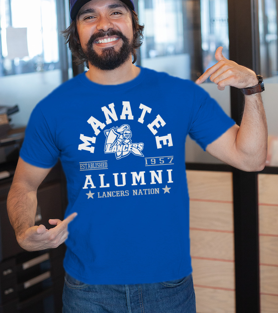 Manatee Alumni Established 1957 Lancers Nation T-Shirt