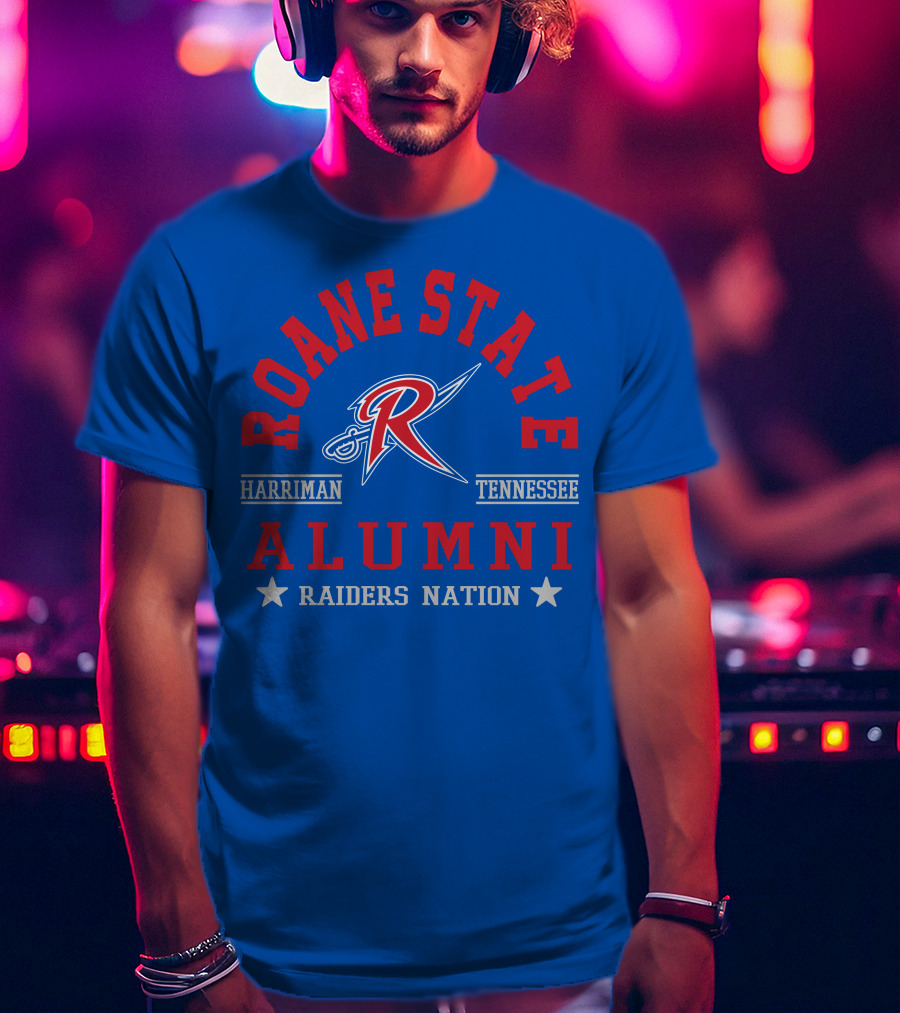 Roane State Harriman Tennessee Alumni Raiders Nation T-Shirt
