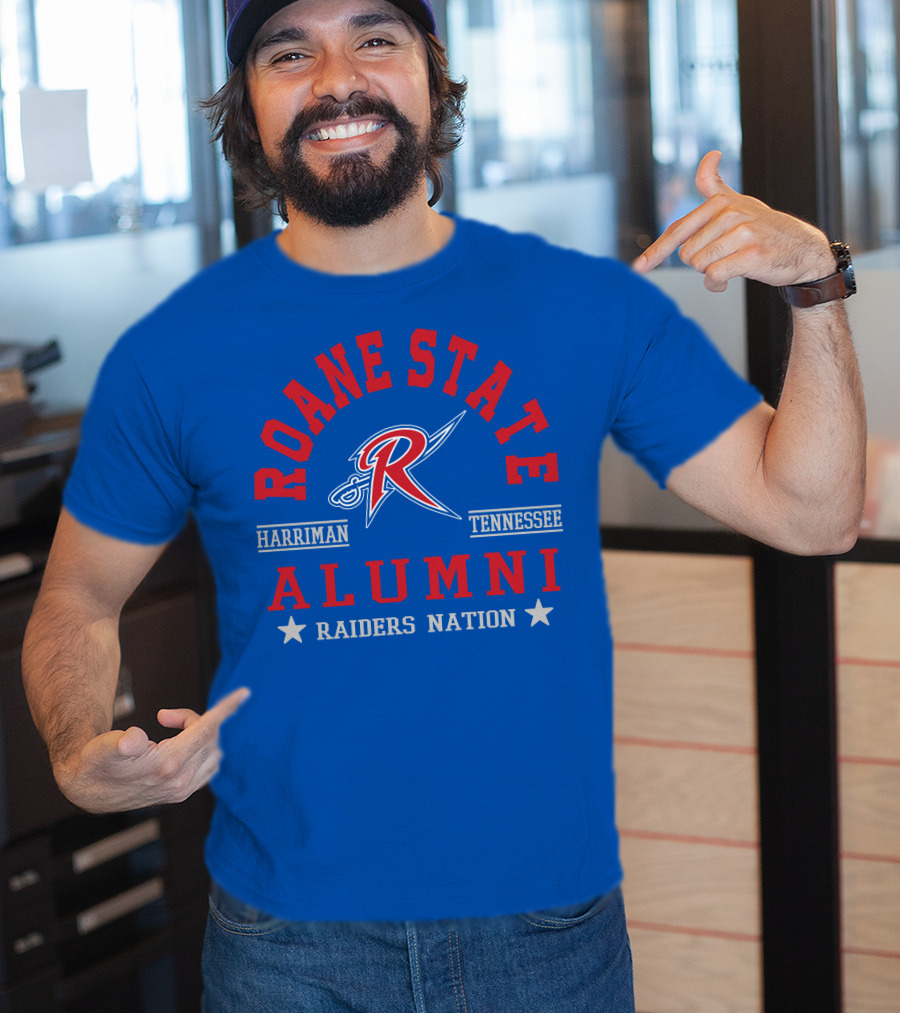 Roane State Harriman Tennessee Alumni Raiders Nation T-Shirt