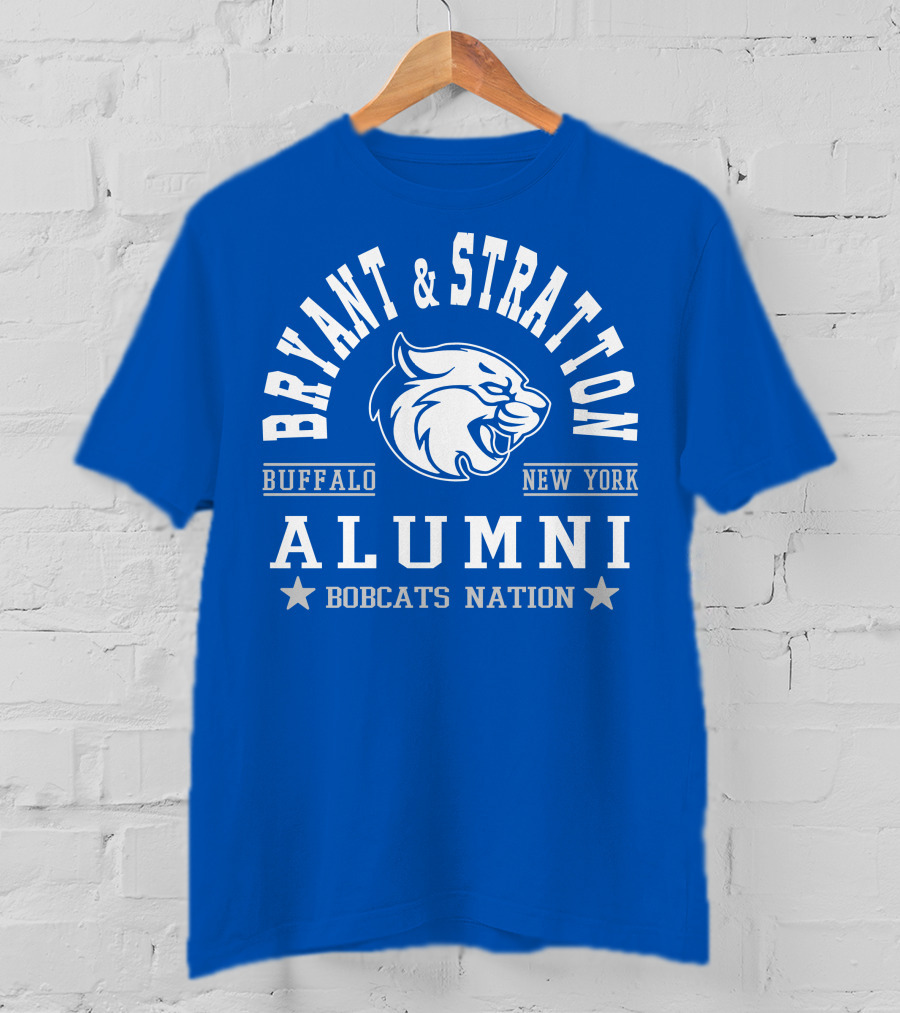Bryant And Stratton Buffalo New York Alumni Bobcats Nation T-Shirt