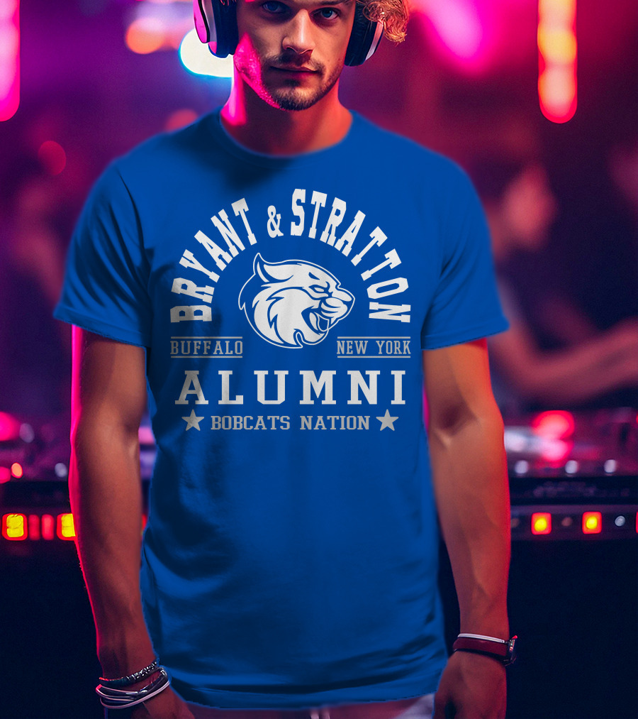 Bryant And Stratton Buffalo New York Alumni Bobcats Nation T-Shirt
