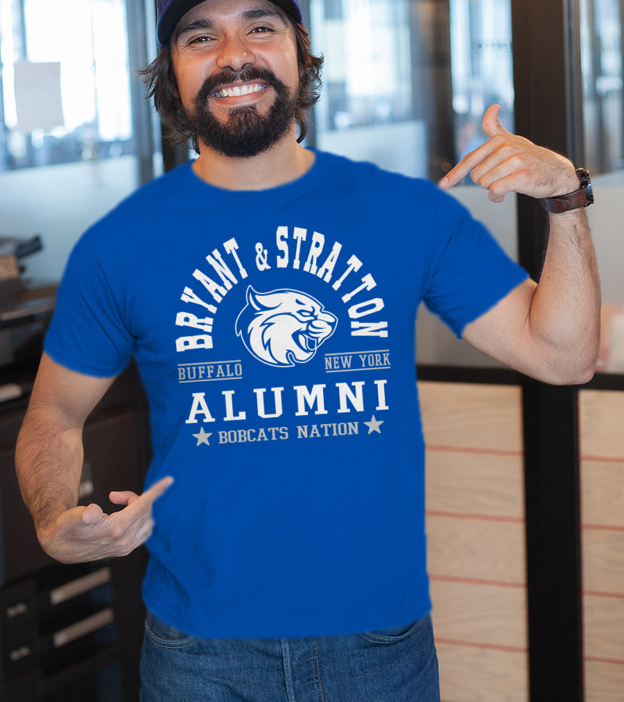 Bryant And Stratton Buffalo New York Alumni Bobcats Nation T-Shirt