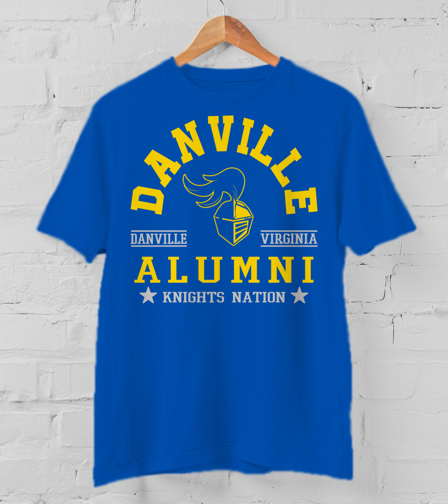 Danville Virginia Alumni Knights Nation T-Shirt