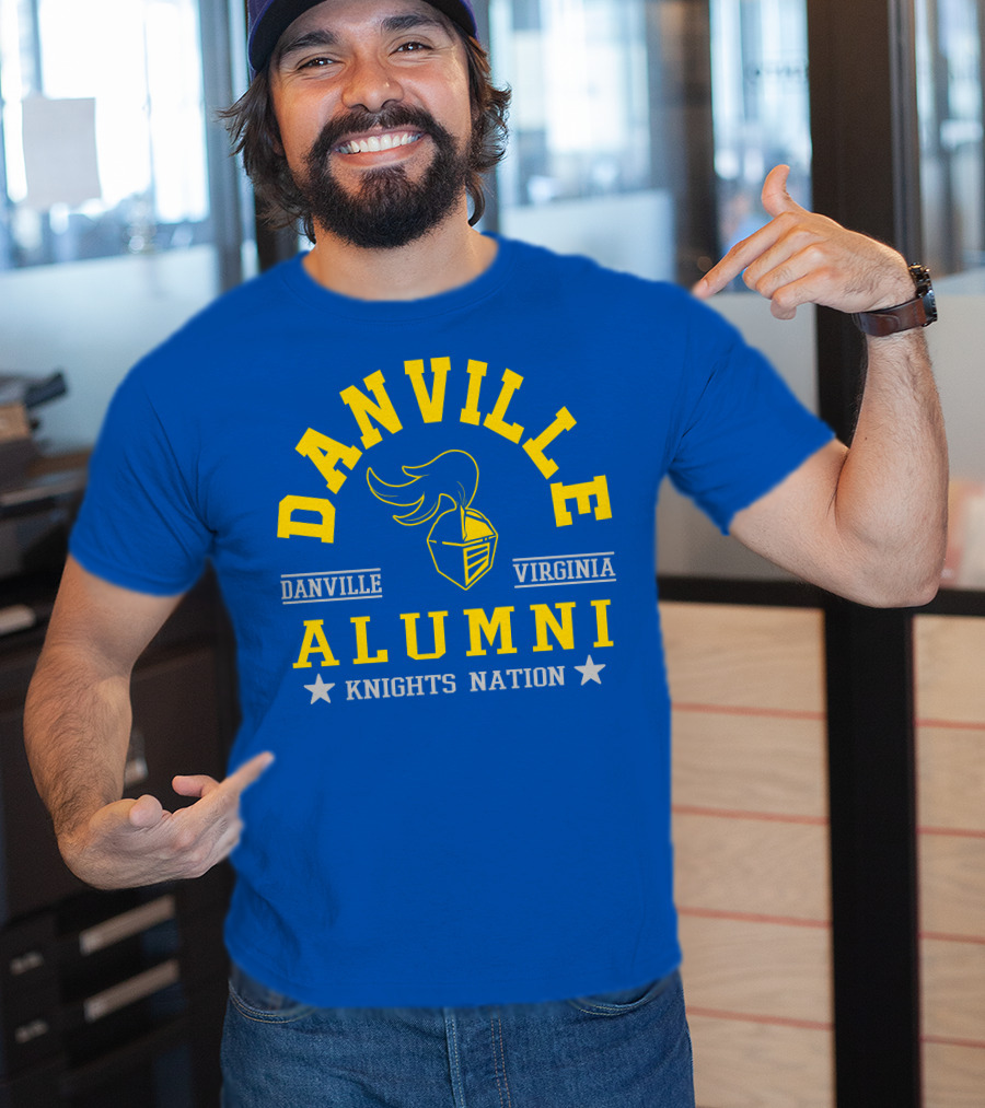 Danville Virginia Alumni Knights Nation T-Shirt