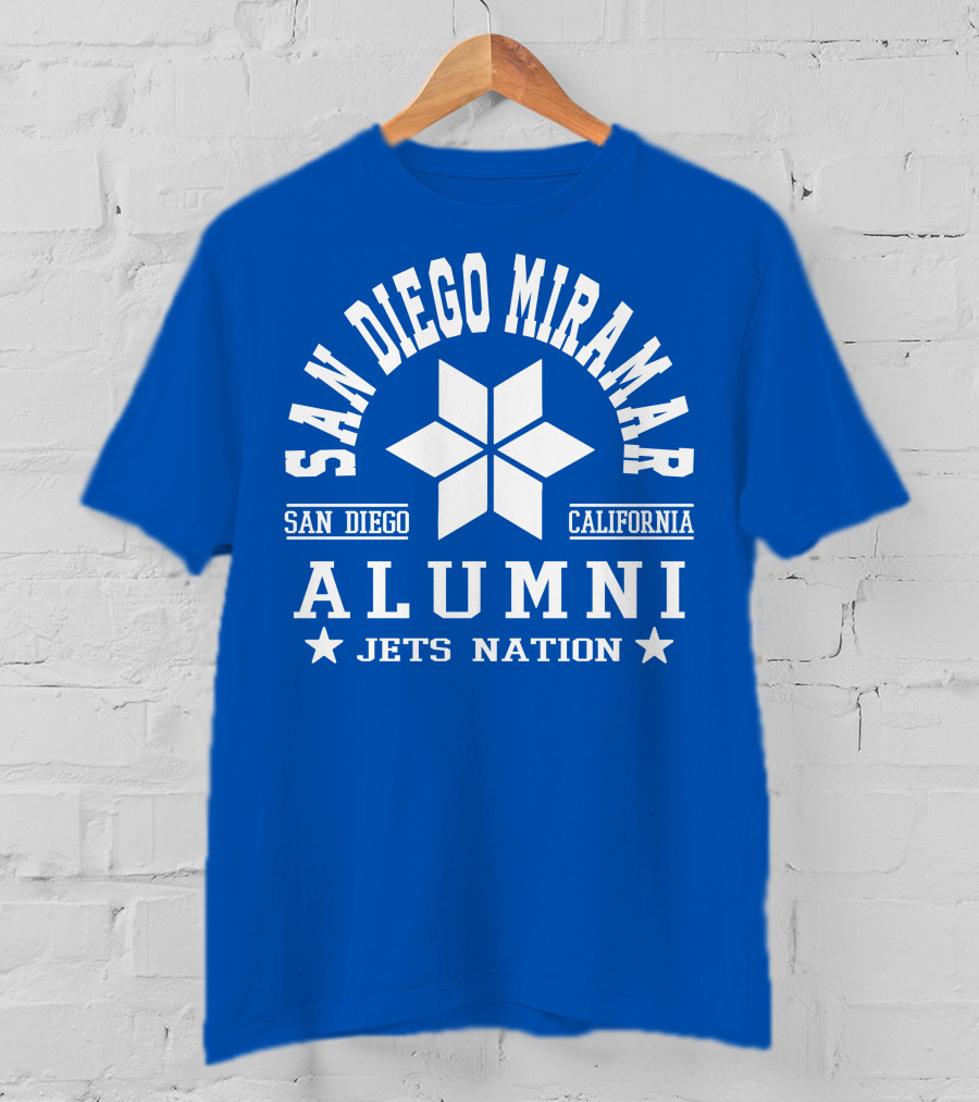 San Diego Miramar California Alumni Jets Nation T-Shirt