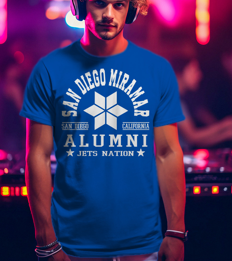 San Diego Miramar California Alumni Jets Nation T-Shirt
