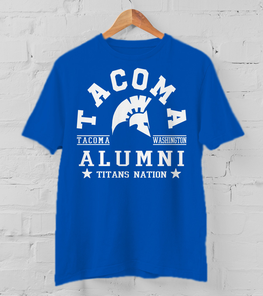 Tacoma Washington Alumni Titans Nation T-Shirt