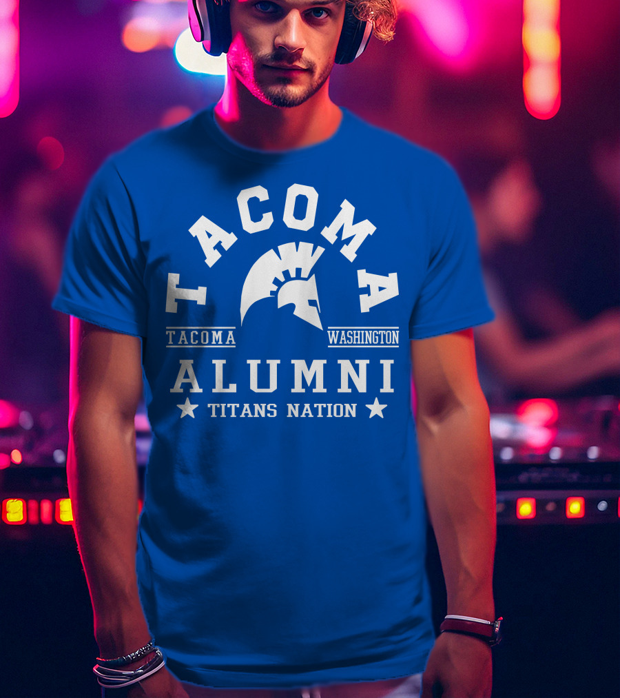 Tacoma Washington Alumni Titans Nation T-Shirt