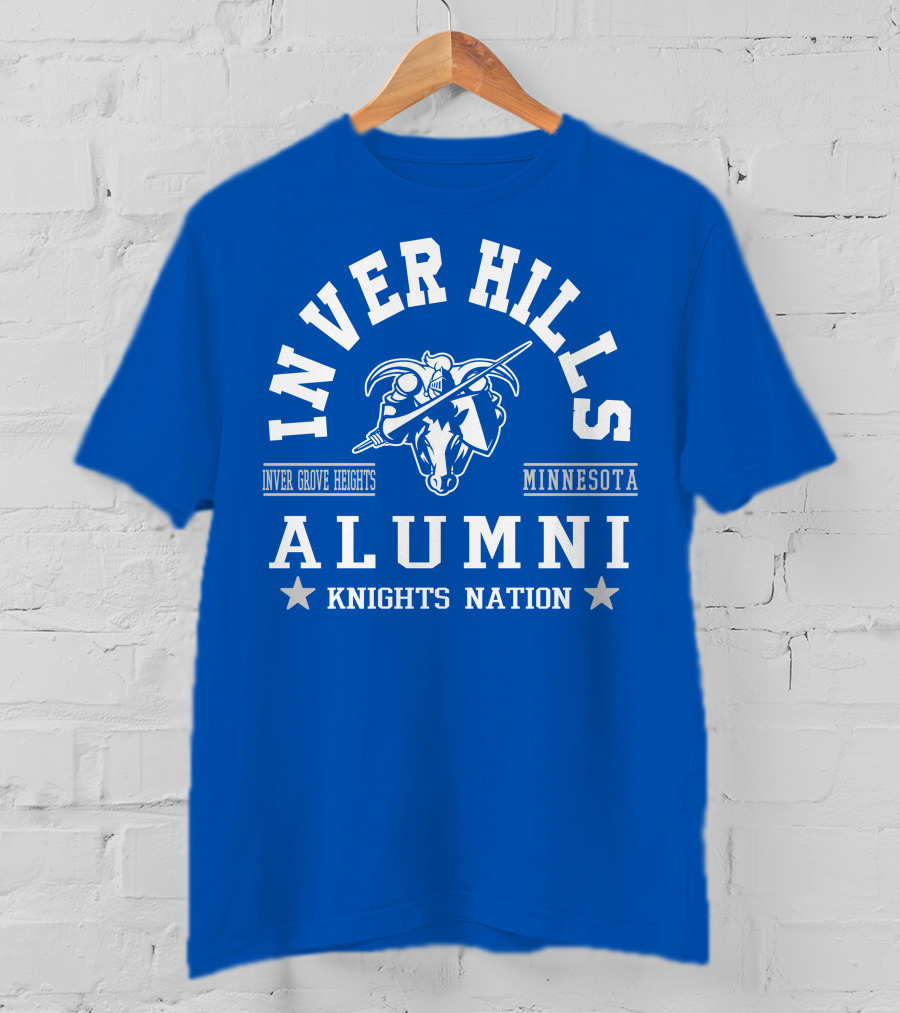 Inver Hills Alumni Knights Nation Inver Grove Heights Minnesota T-Shirt