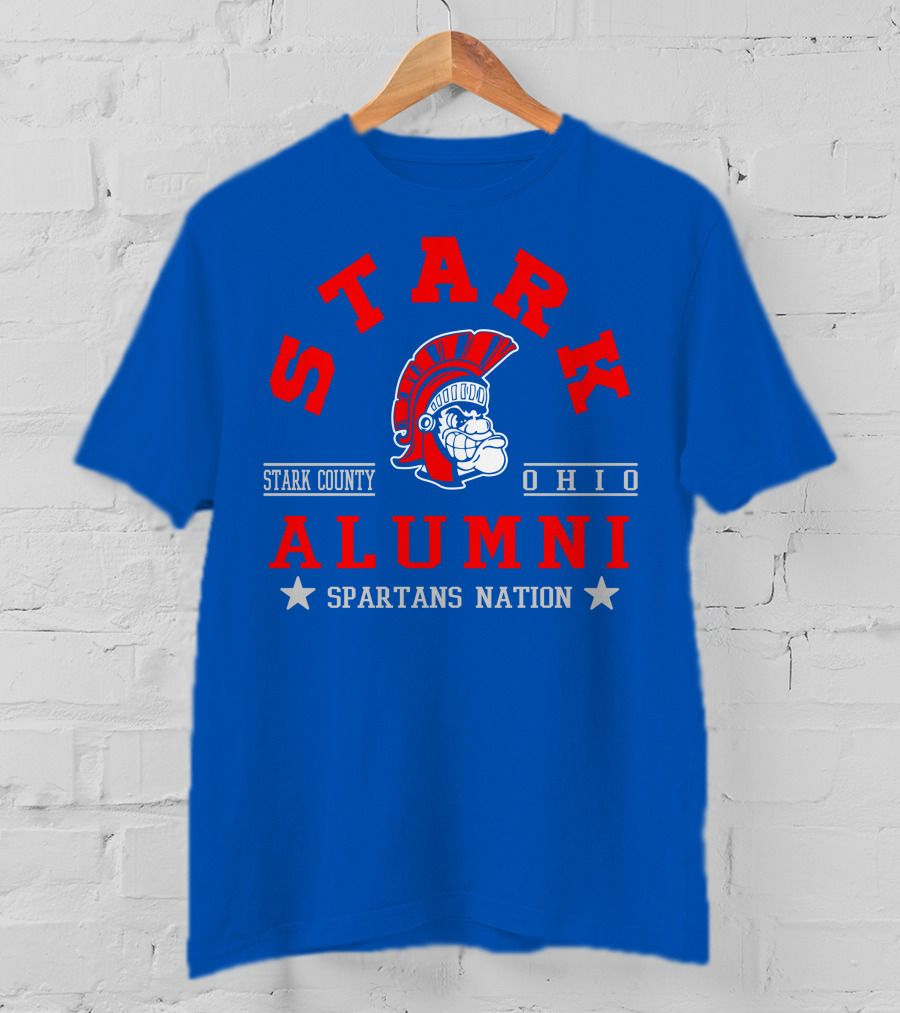 Stark County Ohio Alumni Spartans Nation T-Shirt