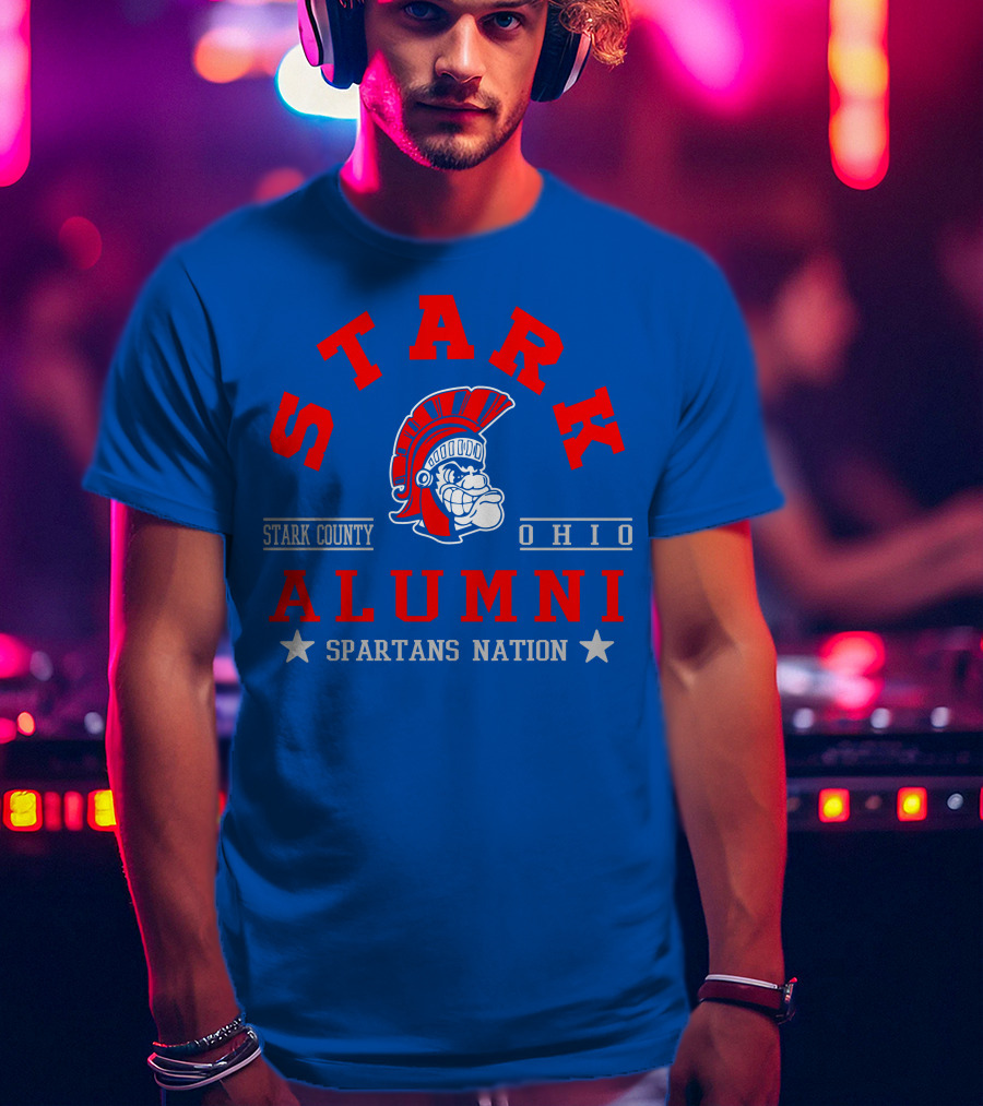 Stark County Ohio Alumni Spartans Nation T-Shirt