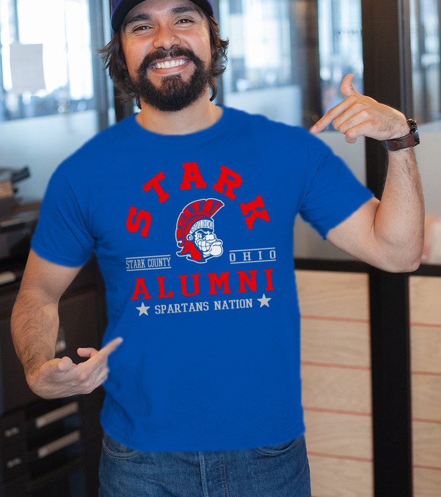 Stark County Ohio Alumni Spartans Nation T-Shirt