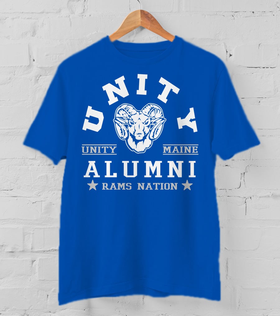 Unity Maine Alumni Rams Nation T-Shirt