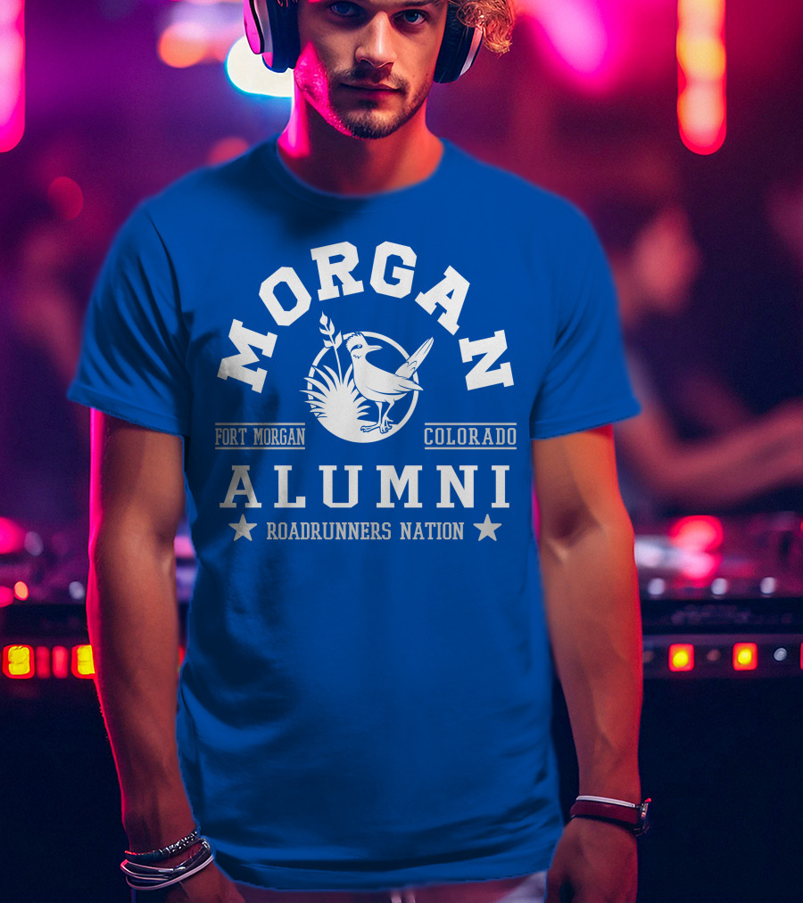 Morgan College Alumni Fort Morgan Colorado Roadrunners Nation T-Shirt