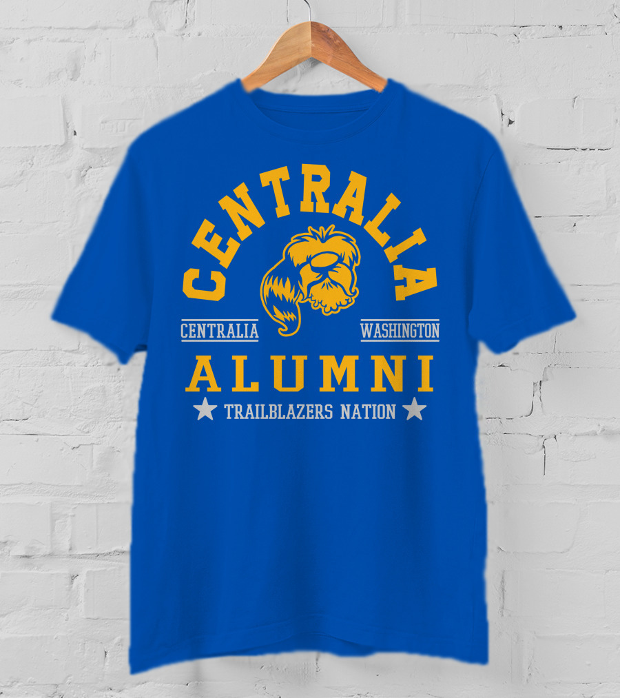 Centralia Washington Alumni Trailblazers Nation T-Shirt